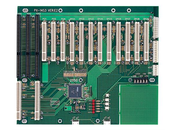 PX-14S3-RS-R50 Bakplan 14-slot, 12PCI Slots Expansion, 2ISA 